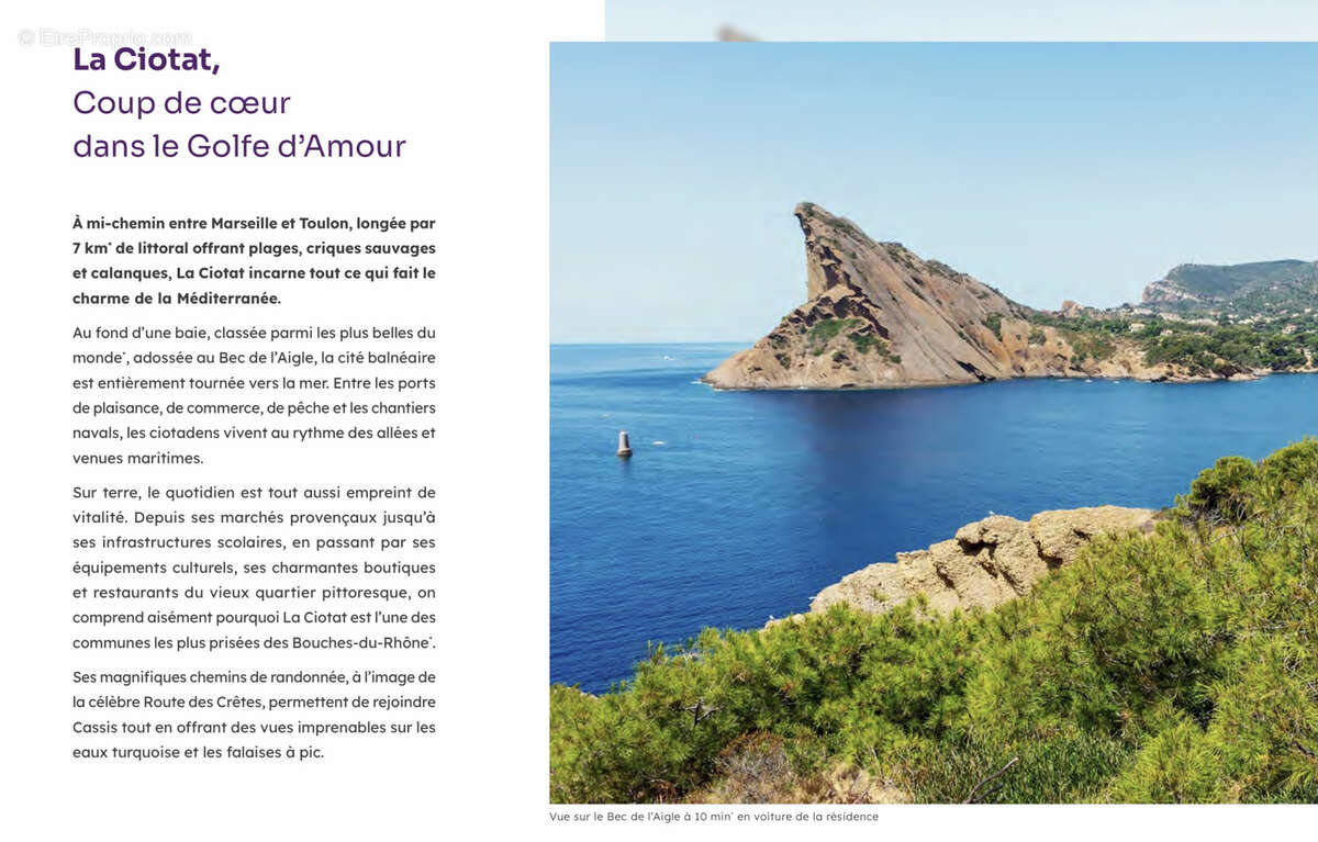 Appartement à LA CIOTAT