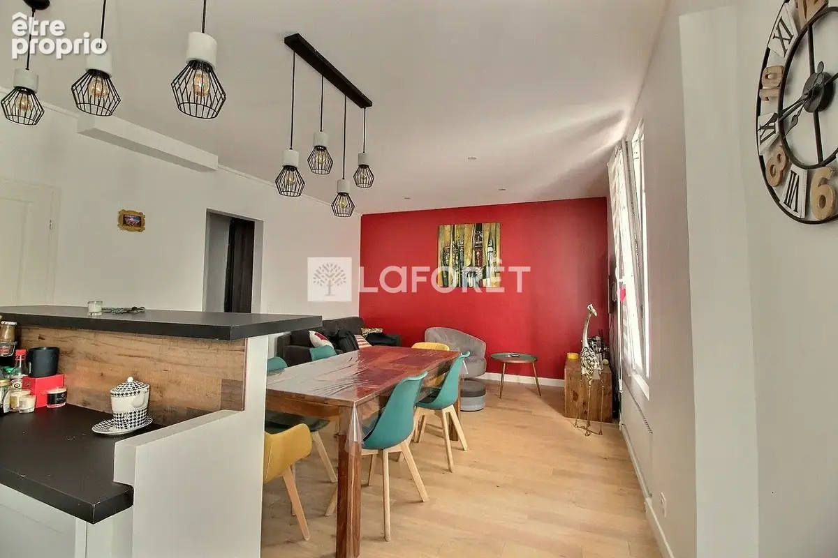 Appartement Asnieres Sur Seine 3 pièce(s) 62.5 m2 - photo 2