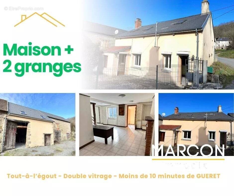 Maison à SAINT-SULPICE-LE-GUERETOIS