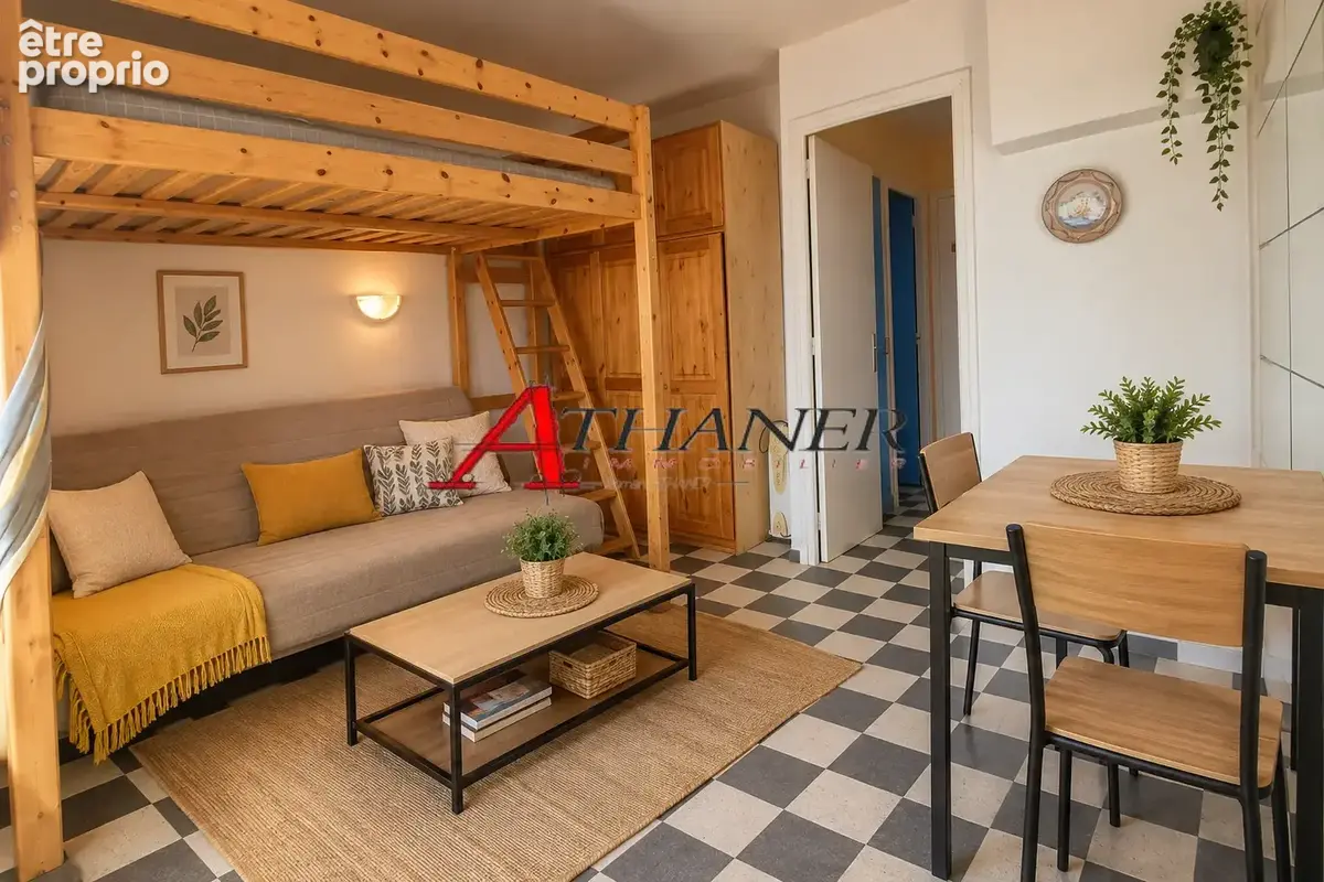 Appartement T1 d'angle à 200m de la plage + balcon - photo 14