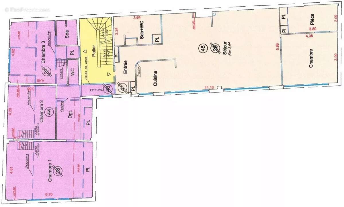 Appartement à PARIS-11E