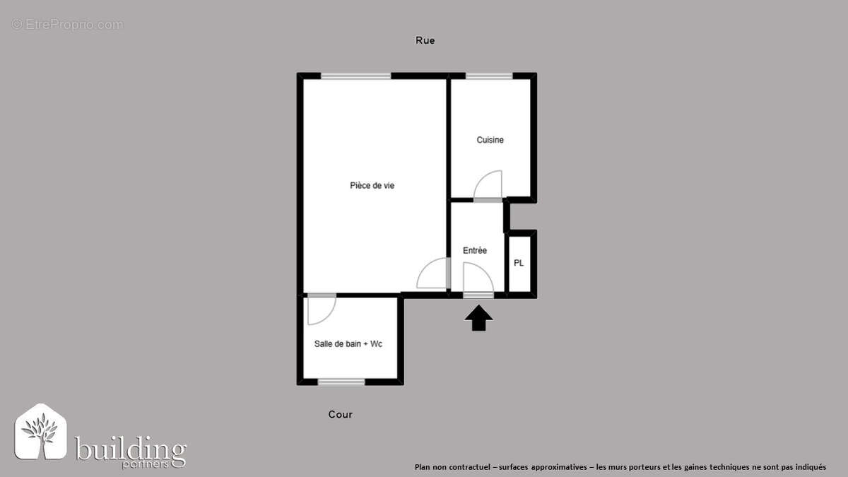 Ternes-Maillot Paris 17ème - Studio 30 m² - photo 2