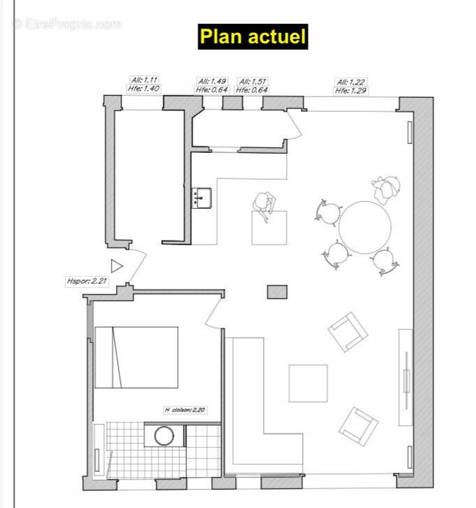 Appartement à ISSY-LES-MOULINEAUX