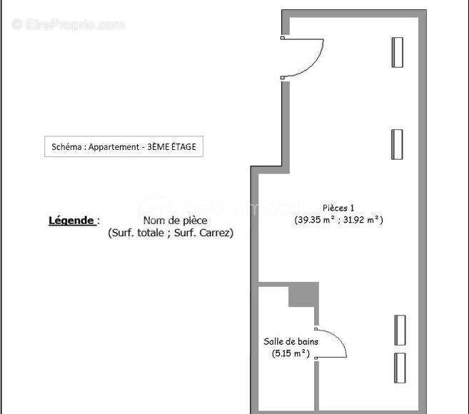 Appartement à VERRIERES-LE-BUISSON