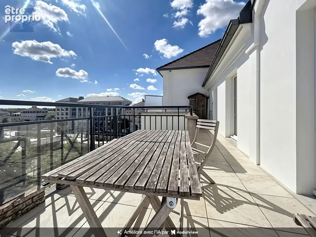Bussy-saint-georges - dernier étage - t4 duplex 77,33 m² - terrasse & balcon - cave & parking - bussy-saint-georges - photo 2
