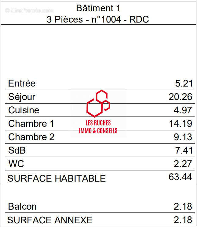 Appartement à POMPONNE