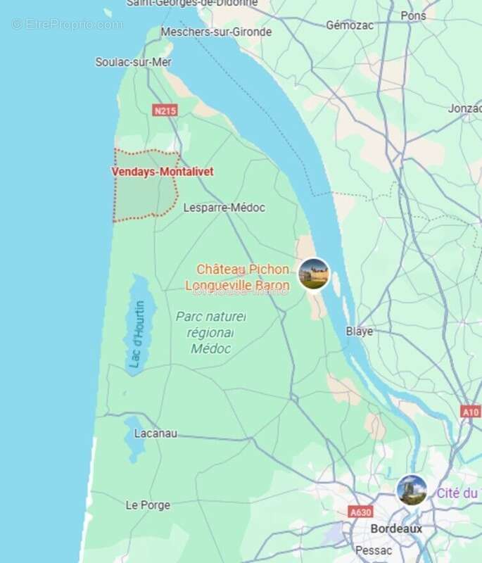 Commerce à VENDAYS-MONTALIVET