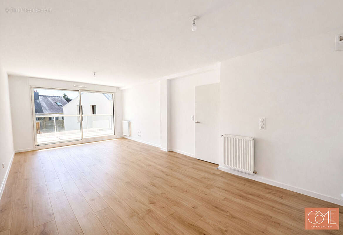 Type 3 neuf 63,8m² - balcon 14m² - parking - exposition sud -ouest- au coeur de la chapelle des fougeretz - photo 2