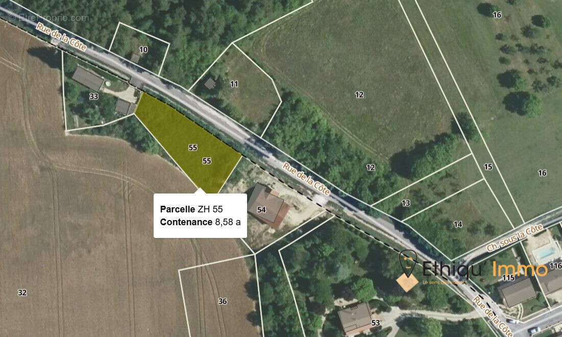 Terrain à SONCOURT-SUR-MARNE