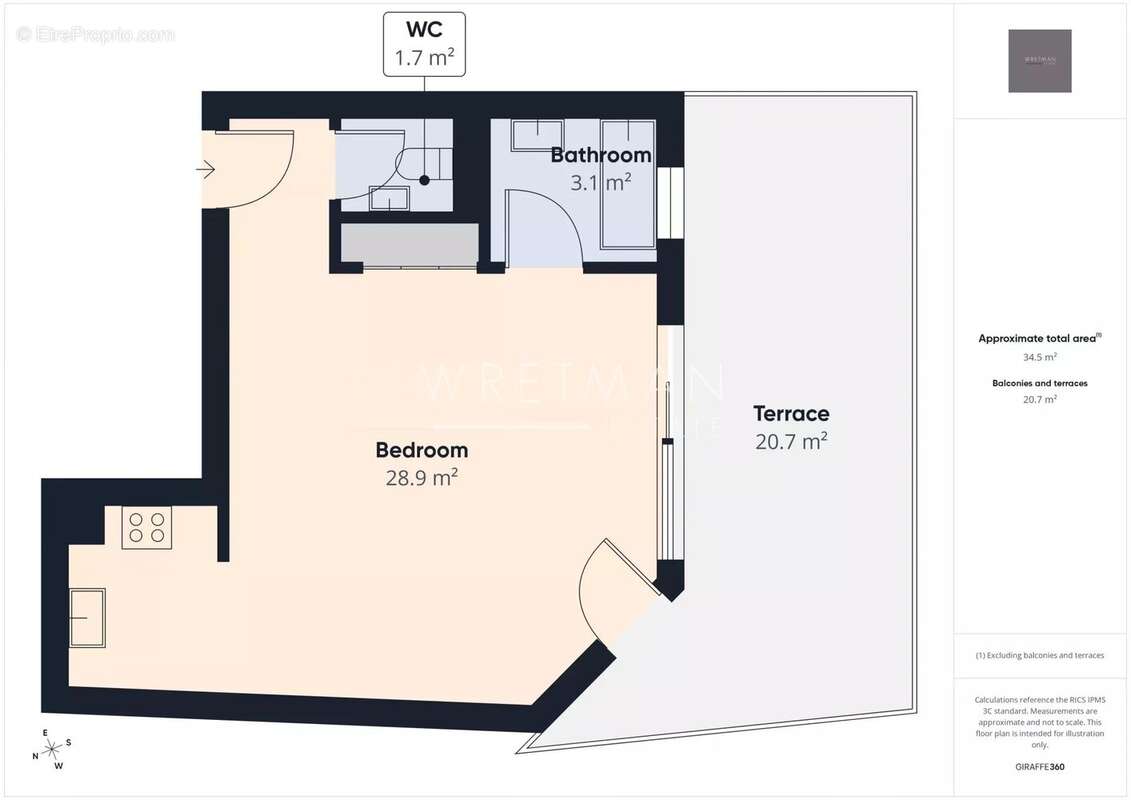 Appartement à CANNES