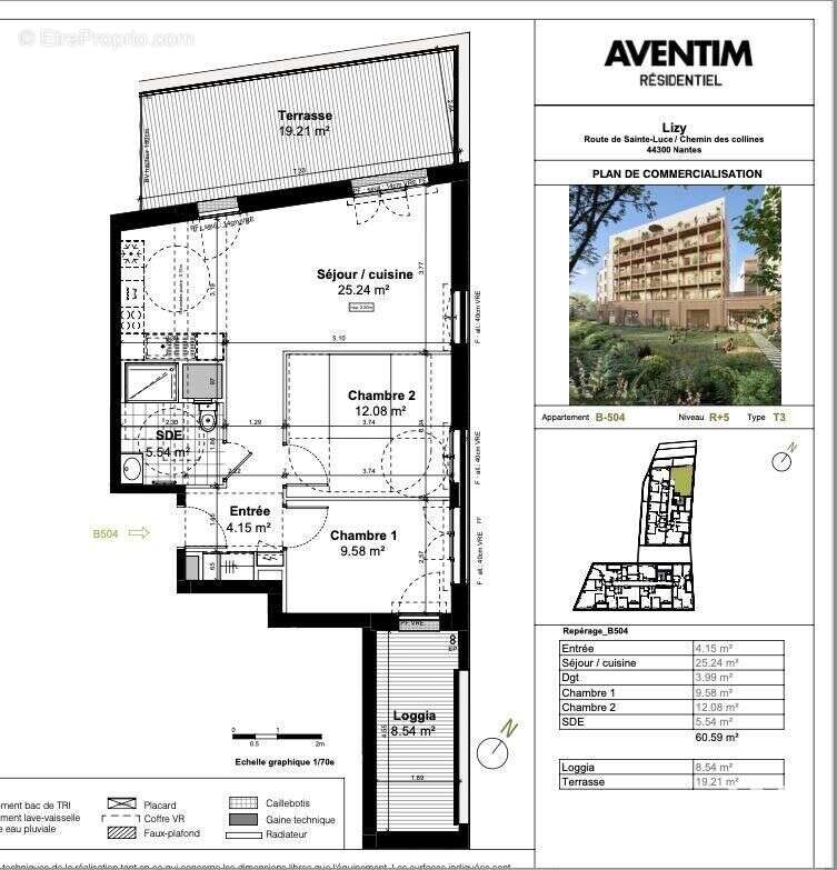 Photo 5 - Appartement à NANTES