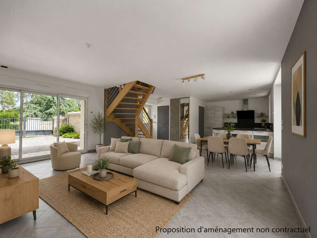 Maison en pierre familiale - quartier calme - photo 10