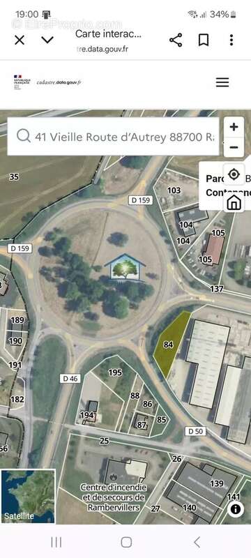 Terrain à RAMBERVILLERS