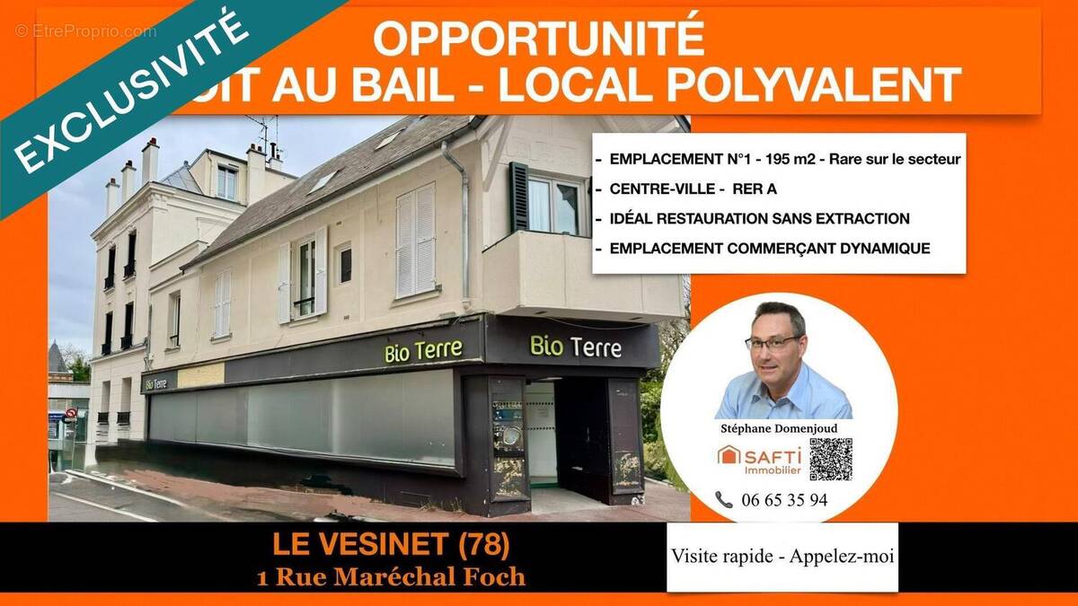 Photo 1 - Commerce à LE VESINET