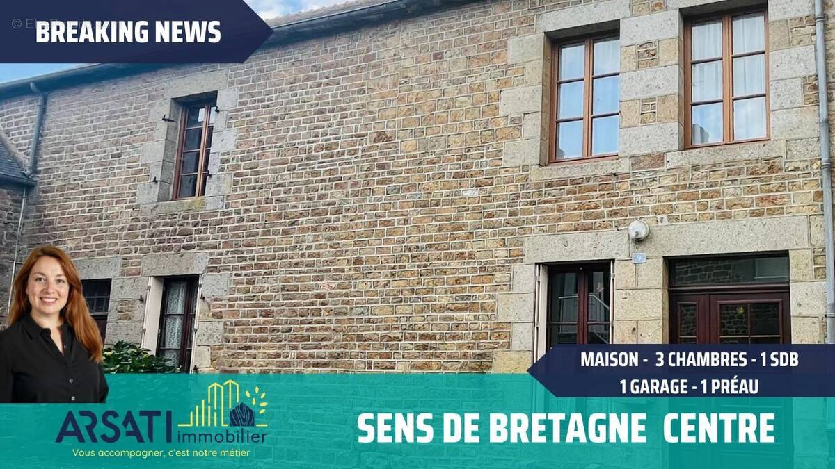 Maison à SENS-DE-BRETAGNE