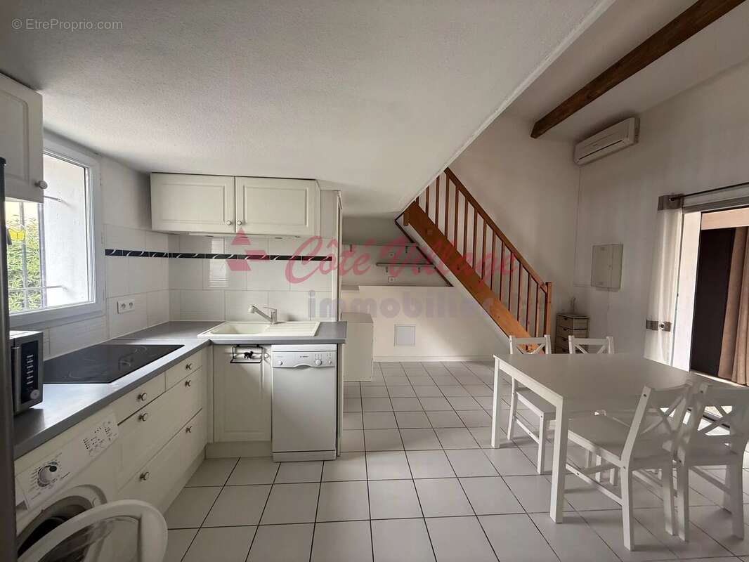 Appartement T2 Mezzanine avec véranda , terrasse avant et jardin arrière - photo 4