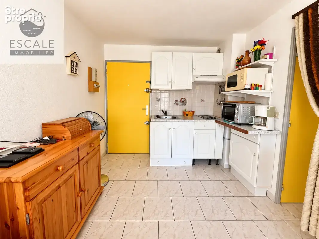 Vente type 2 vue marina aux quilles a sete - photo 9
