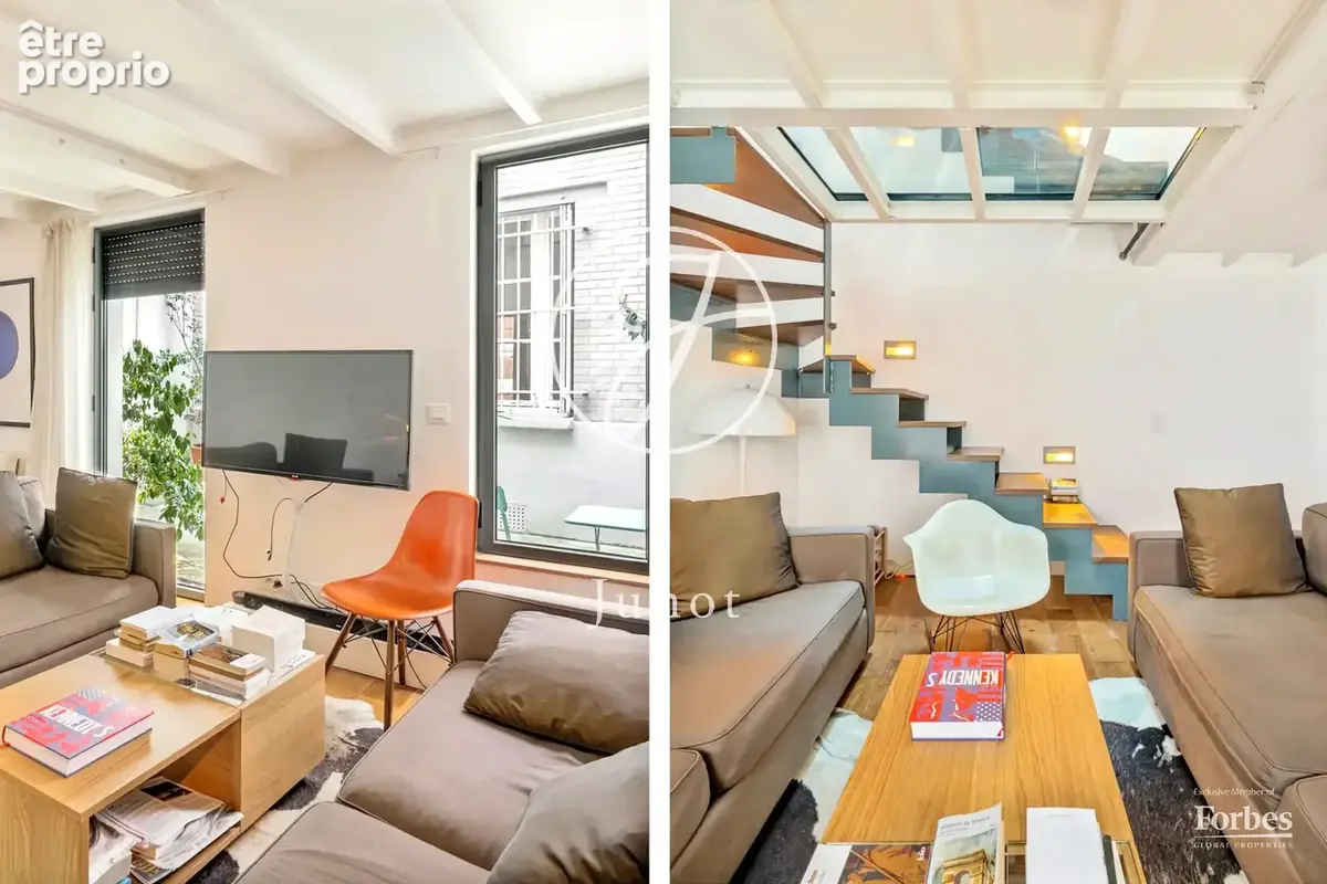 Paris 18e - MONTMARTRE - ABBESSES/LEPIC - Appartement comme une maison - 72,78m² au sol (64,55m² Carrez) - photo 4