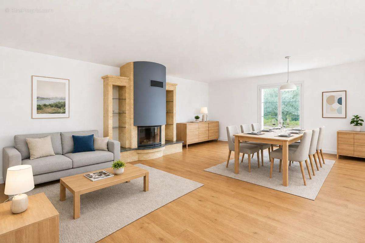Maison familiale rénovée avec piscine à Saint-Léger-en-Yvelines - photo 2