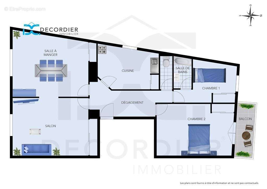 Appartement à EVIAN-LES-BAINS