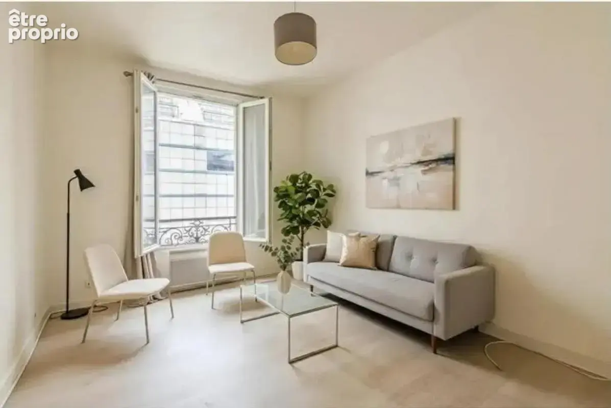 Montreuil studio 22,59 m² étage2 cave proche paris métro ligne 9 à 5mn - photo 1