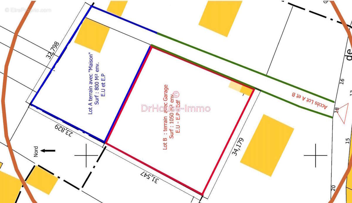 Terrain à MARTIGNE-BRIAND
