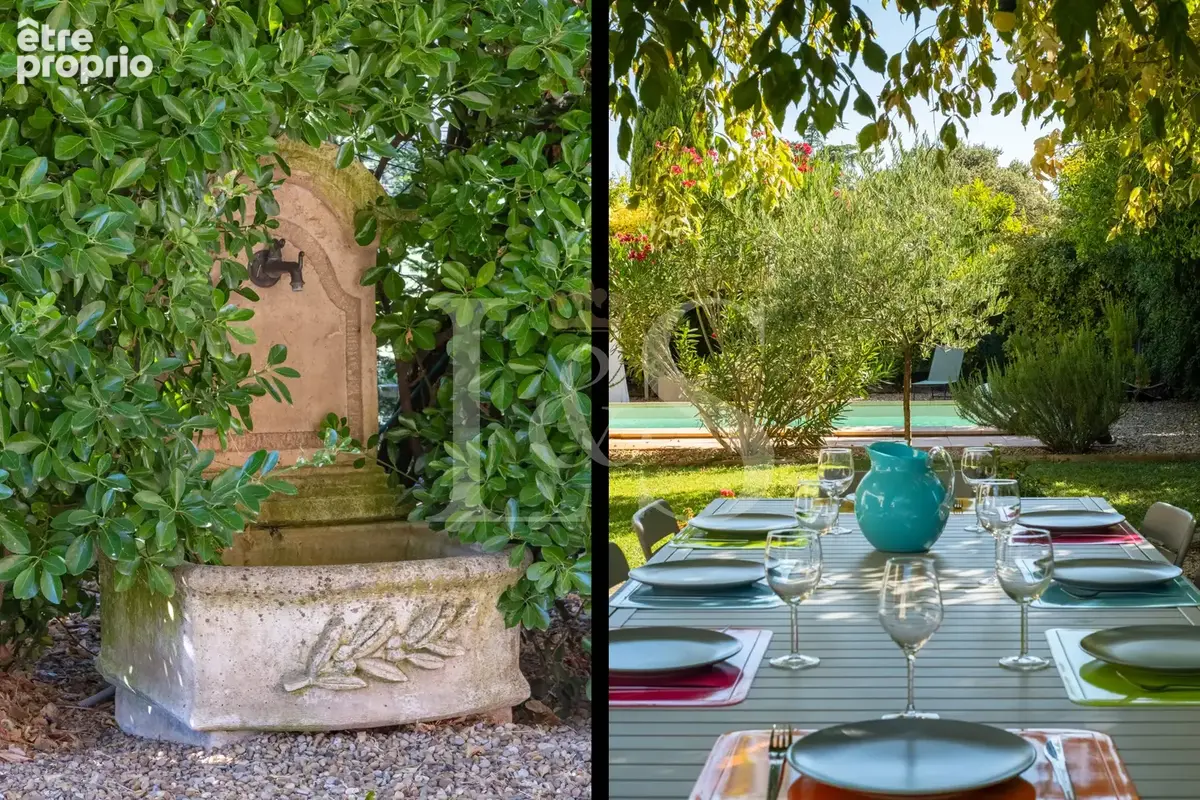 Villa avec adorable jardin et piscine à l'Isle sur la sorgue - photo 18