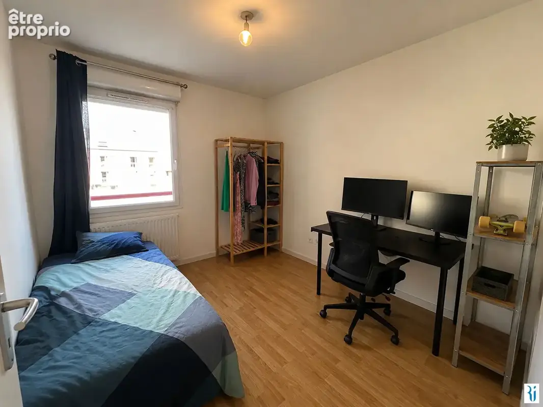 A vendre Rouen Rive Gauche F3 63m²  balcon parking - photo 9