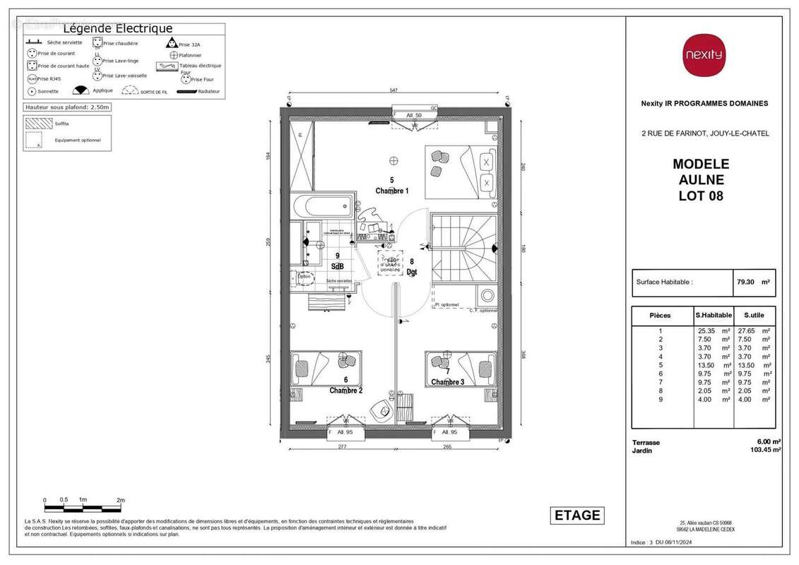 Maison à JOUY-LE-CHATEL