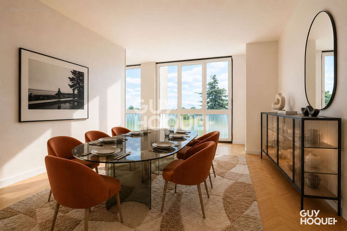 3/4 pièces 65m² - vue dégagée sur forêt  + loggia - photo 3