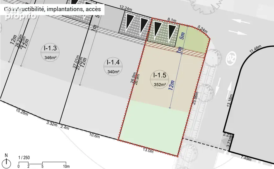 Terrain de 352m2 à bâtir à Granville - photo 6
