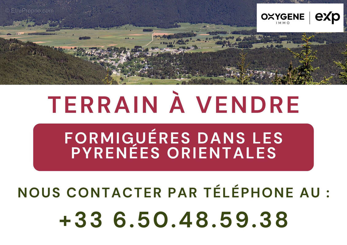 Terrain à FORMIGUERES