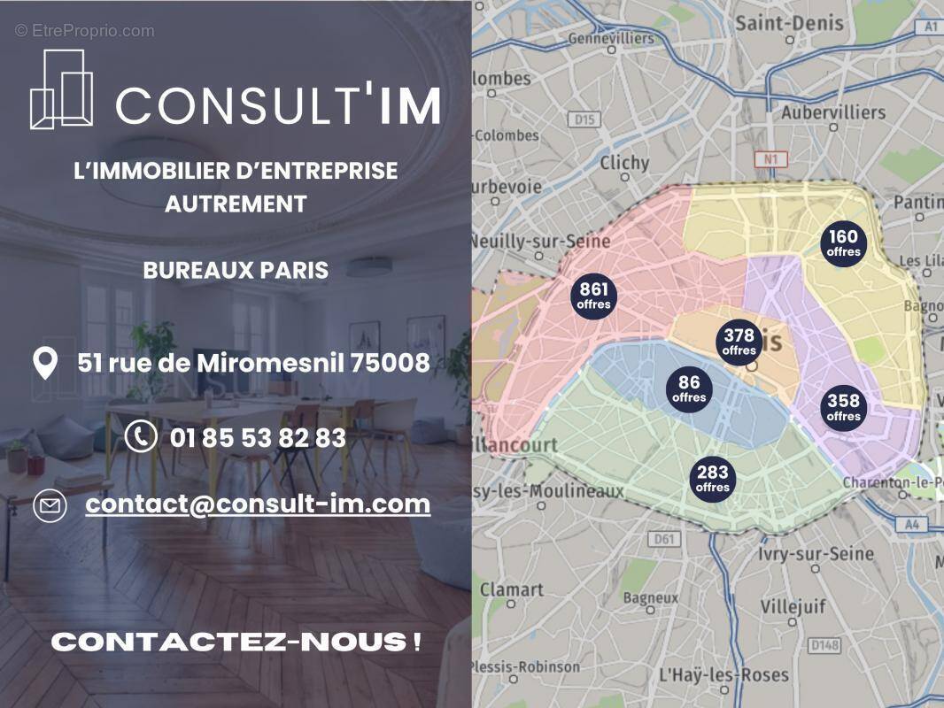 Commerce à PARIS-18E