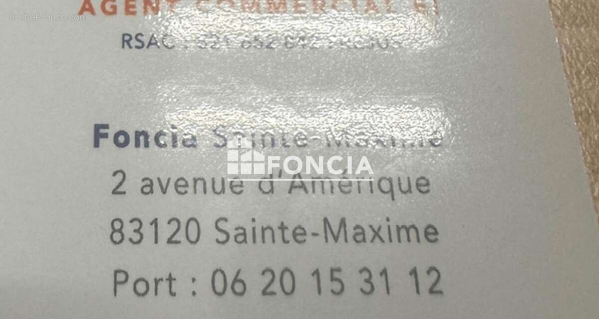 Maison à SAINTE-MAXIME