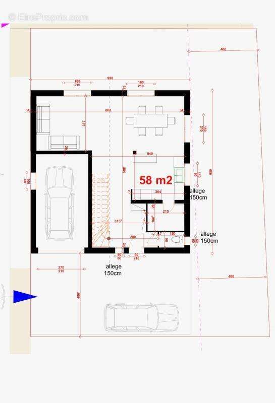 Maison neuve de 125 m2 sur 244 m2 de terrain - photo 2