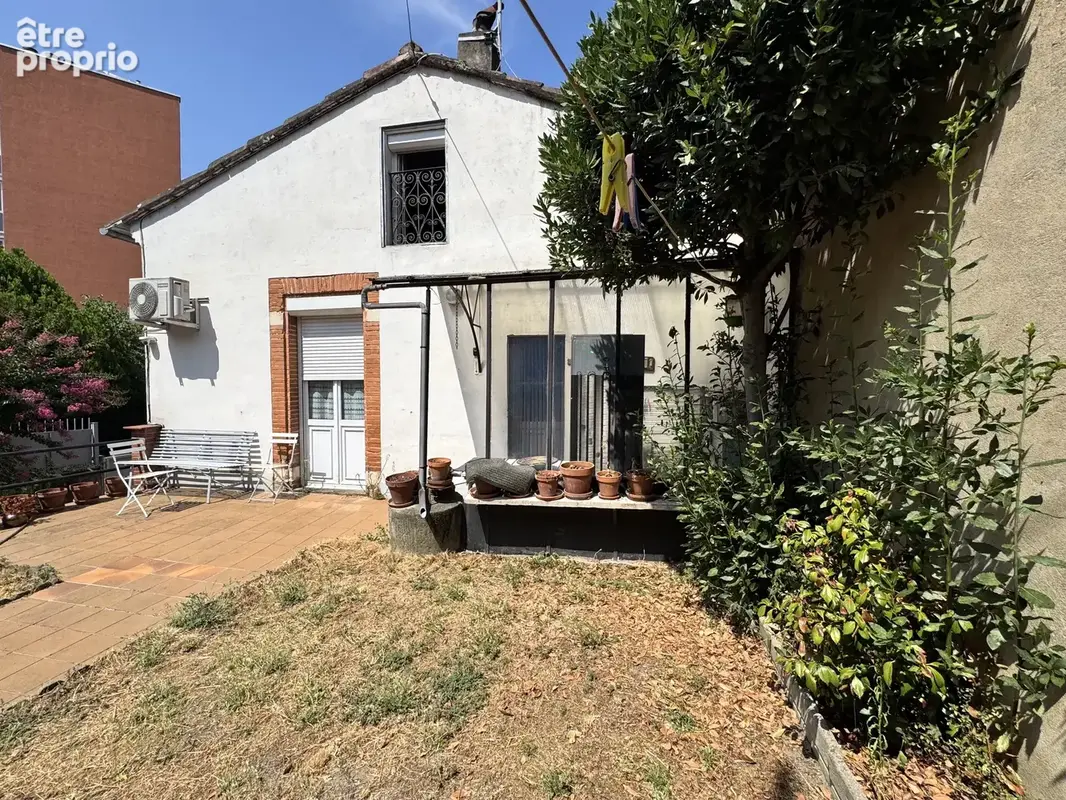 Mediatheque - toulousaine individuelle avec garage et jardin a renover - photo 2