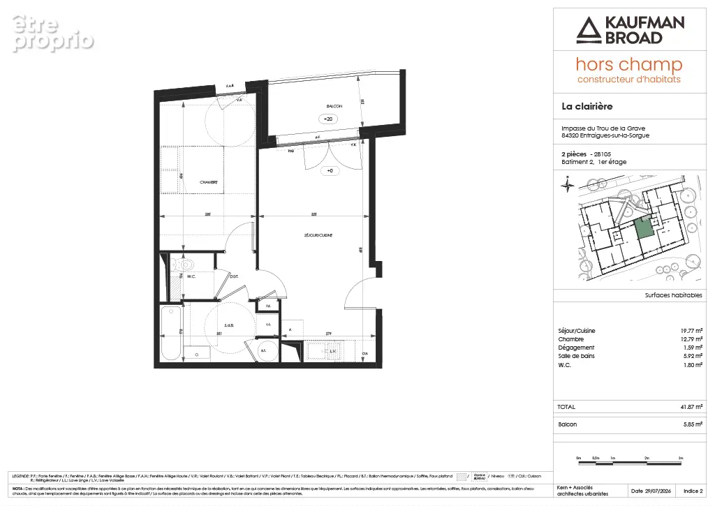 Appartement 41m² à entraigues-sur-la-sorgue - photo 4
