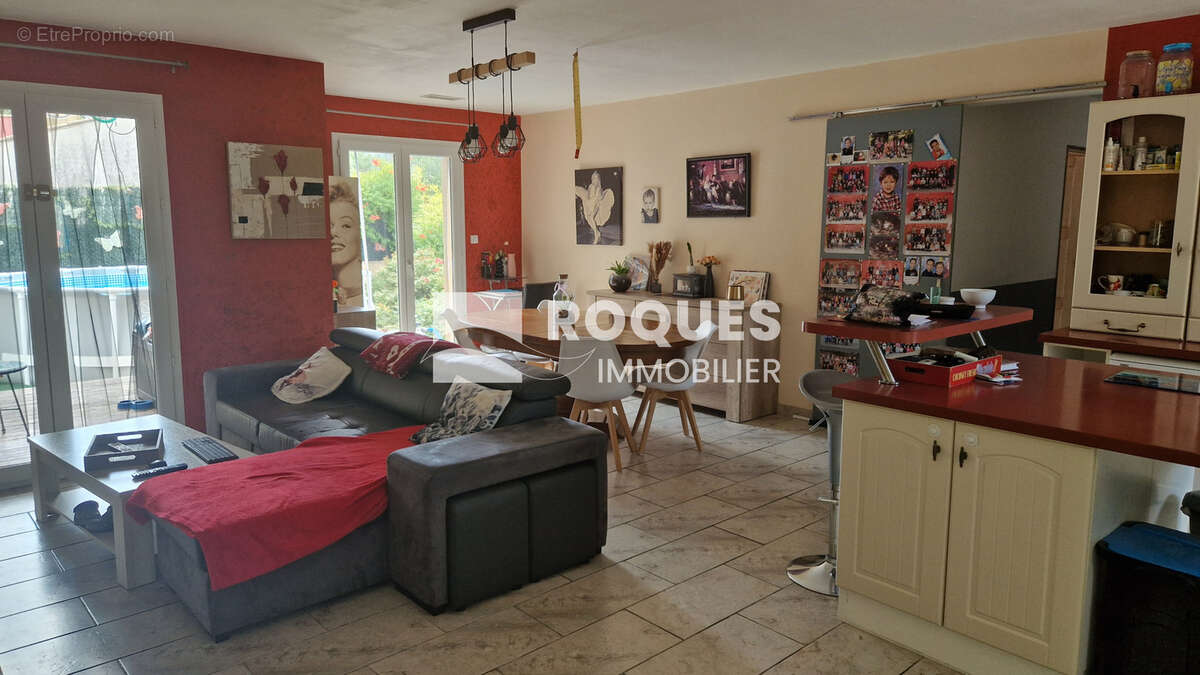 En vente à Soubès : vIlla trois chambres plus terrain - photo 4