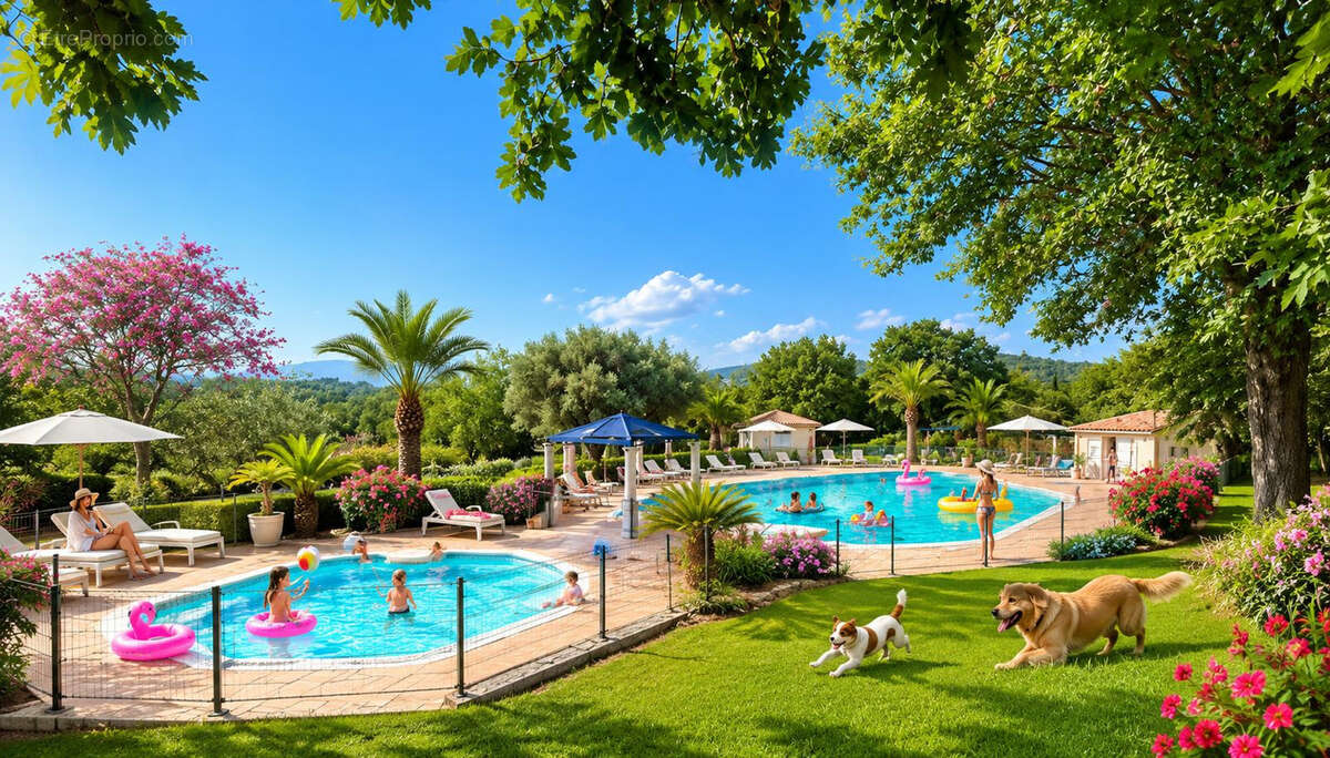 83440 tourettes maison f3 parking piscine golf terre blanche - photo 22