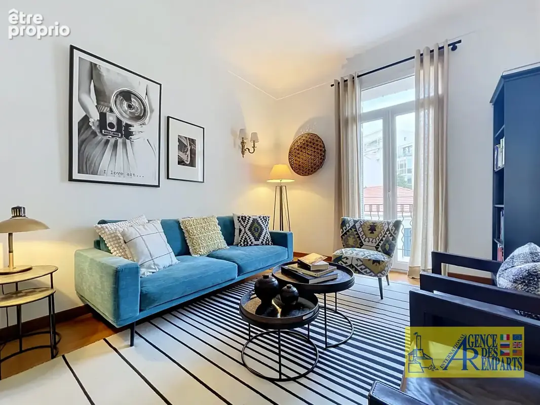 Élégant appartement bourgeois de 76 m2 au cœur d’Antibes - photo 3