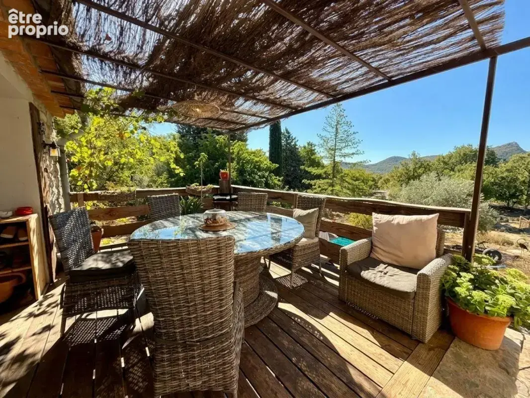 Mas en pierres LES VANS - terrain 1,8ha - photo 10