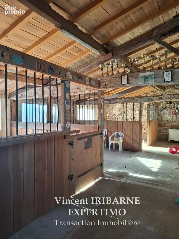 Saintongeaise avec Piscine, Ecurie, Dépendances et Prés - photo 7