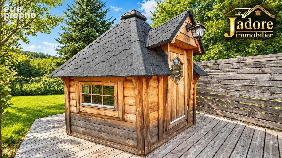 Grand chalet contemporain - photo 14