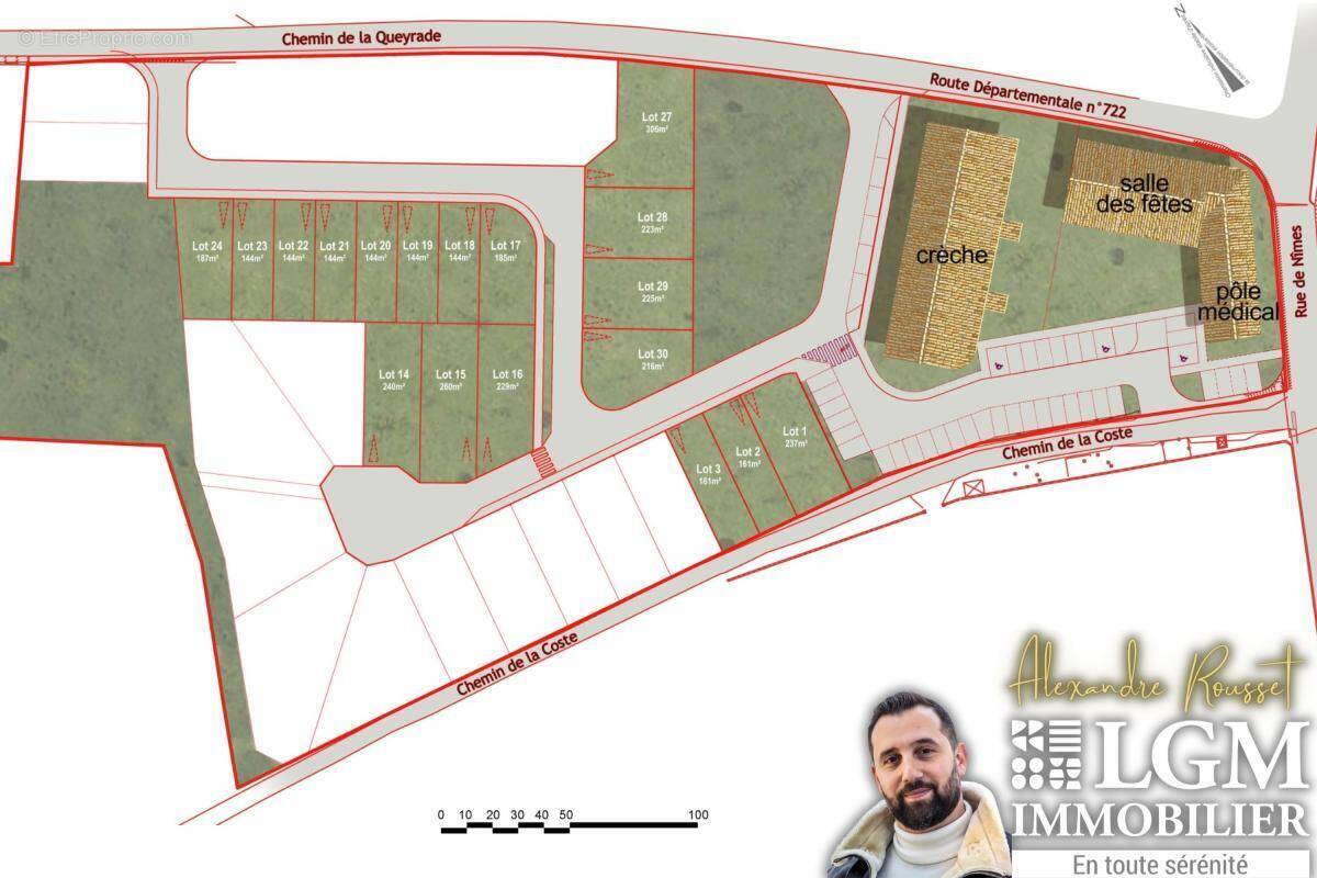 Terrain à MONTPEZAT