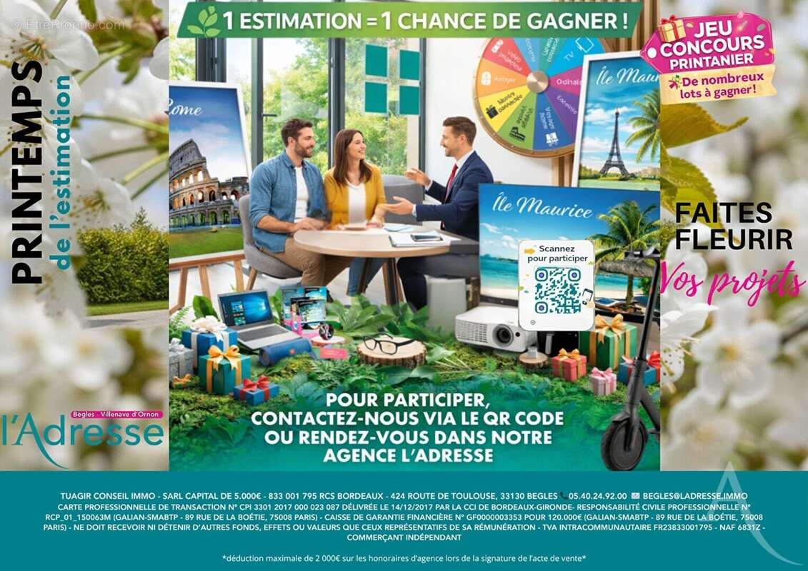 Appartement à BEGLES