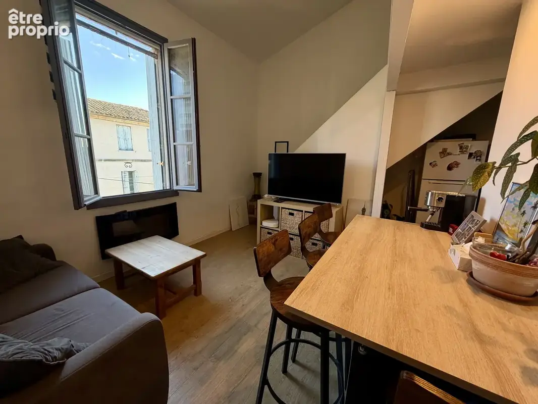 À vendre   appartement t2 rénové   30 m2   sommières (30250) - photo 2