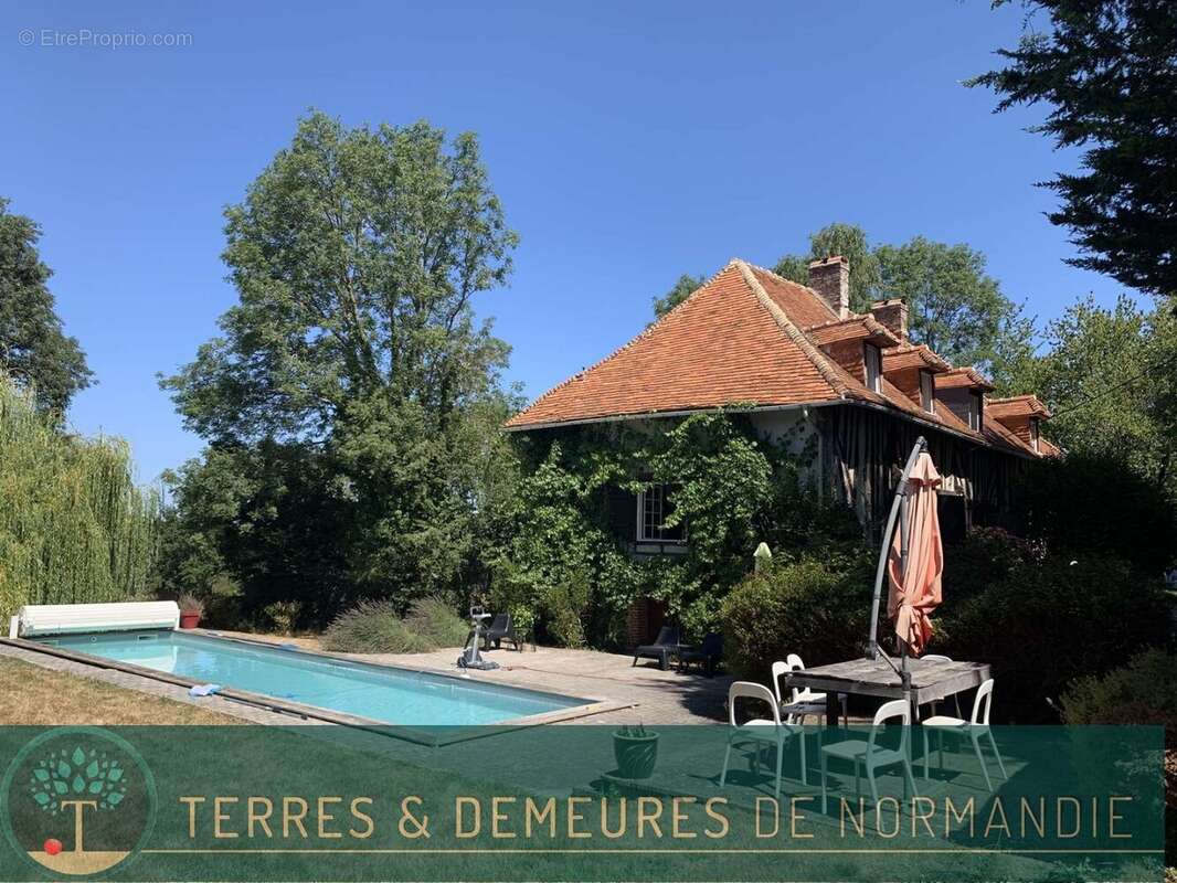 Pays d'AUGE DU CALVADOS, au sud de LISIEUX, belle maison normande en colombages - photo 13