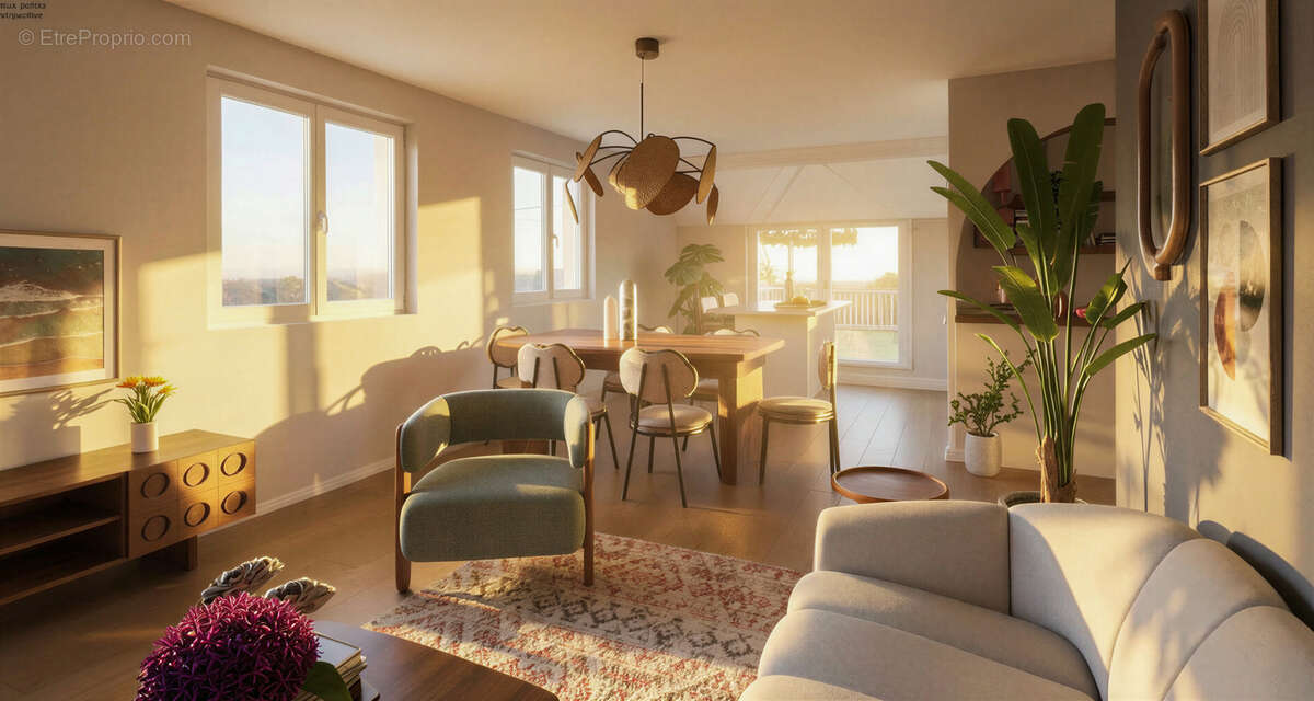Drumettaz - T3 - 74 m2 - Terrasse 40 m2 - 2 Parkings - photo 2