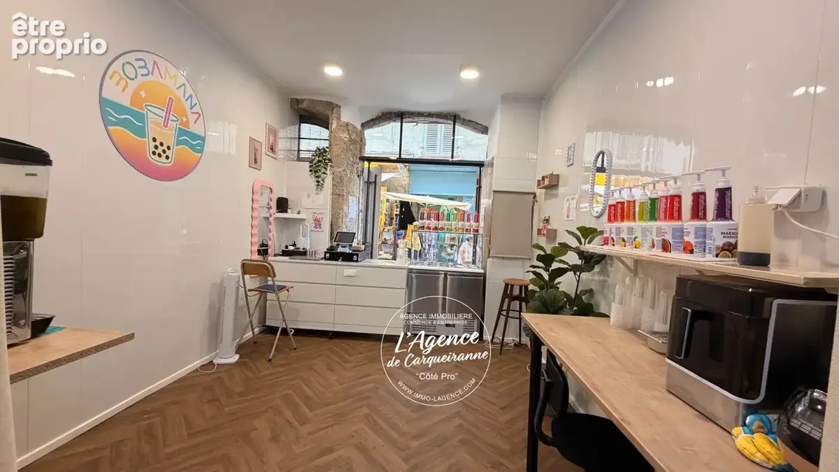 A vendre fonds de commerce bubble tea local 23 m2 entierement renove autres activites possible sauf restauration hyeres - photo 4