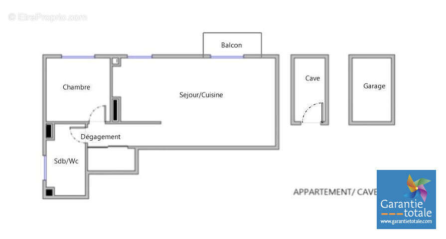 Appartement à MONTREUIL